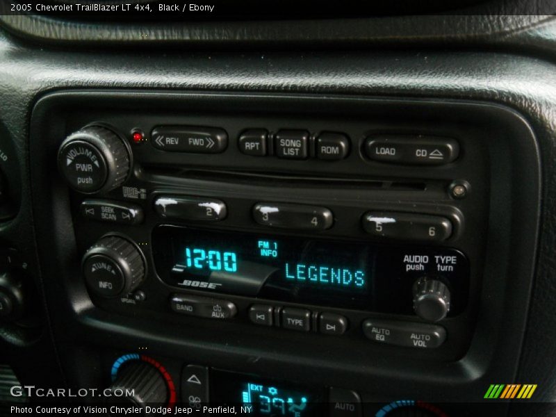 Black / Ebony 2005 Chevrolet TrailBlazer LT 4x4