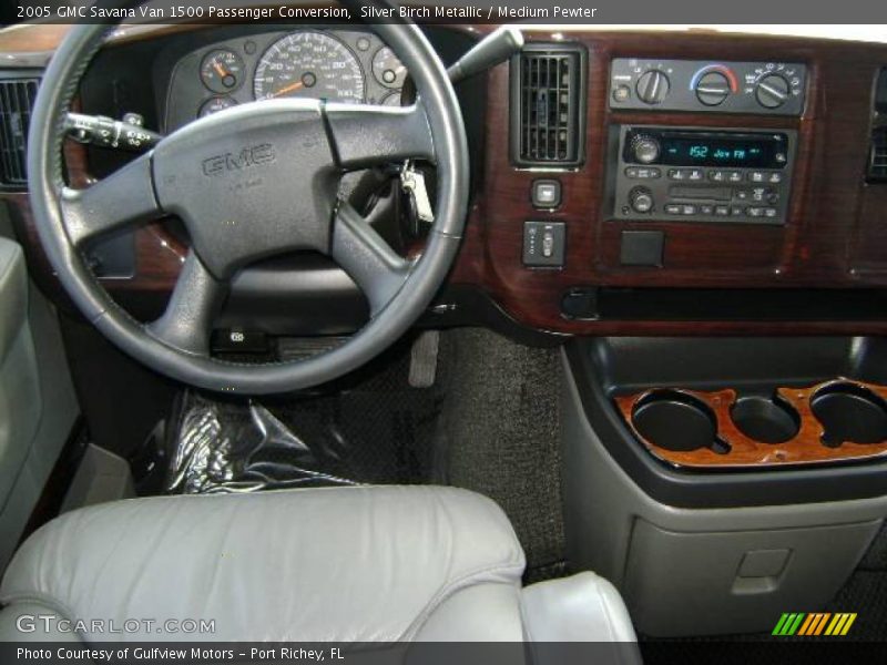 Silver Birch Metallic / Medium Pewter 2005 GMC Savana Van 1500 Passenger Conversion