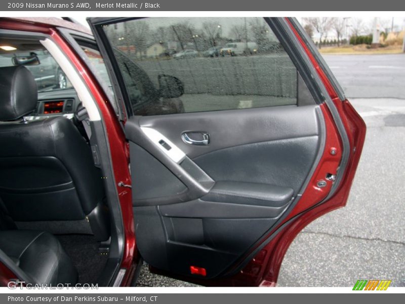 Merlot Metallic / Black 2009 Nissan Murano S AWD