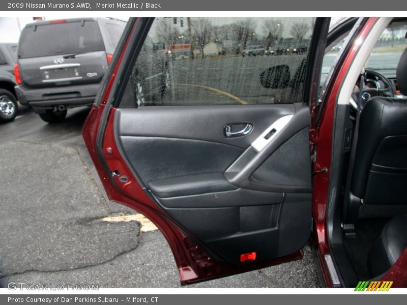 Merlot Metallic / Black 2009 Nissan Murano S AWD