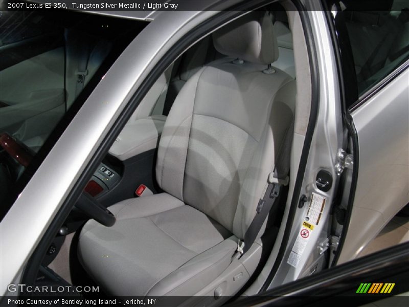 Tungsten Silver Metallic / Light Gray 2007 Lexus ES 350