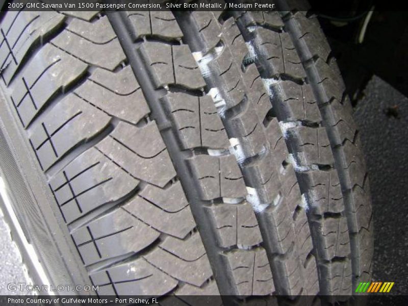 Silver Birch Metallic / Medium Pewter 2005 GMC Savana Van 1500 Passenger Conversion