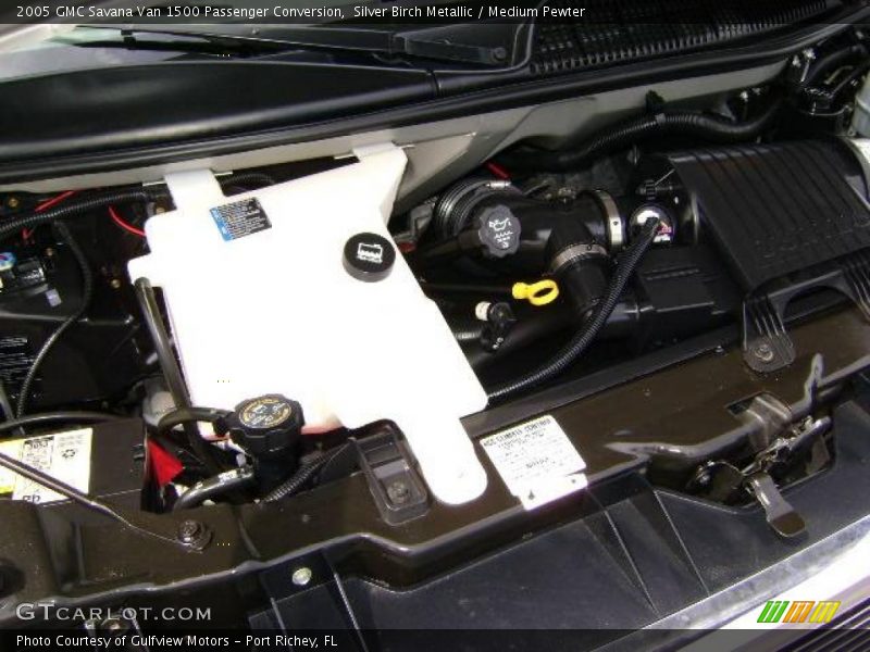 Silver Birch Metallic / Medium Pewter 2005 GMC Savana Van 1500 Passenger Conversion