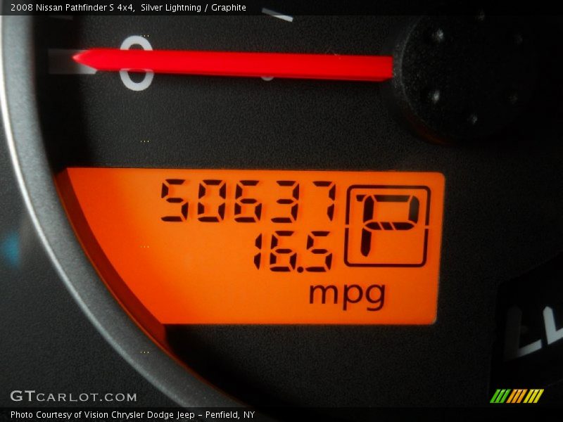 Silver Lightning / Graphite 2008 Nissan Pathfinder S 4x4