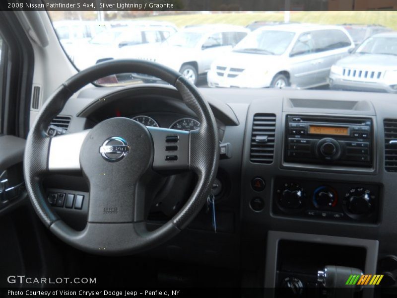 Silver Lightning / Graphite 2008 Nissan Pathfinder S 4x4