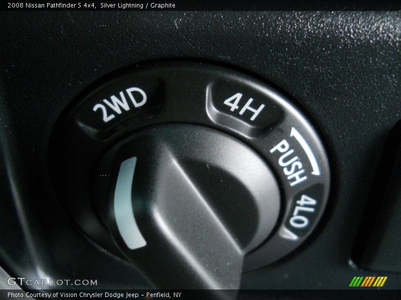Silver Lightning / Graphite 2008 Nissan Pathfinder S 4x4