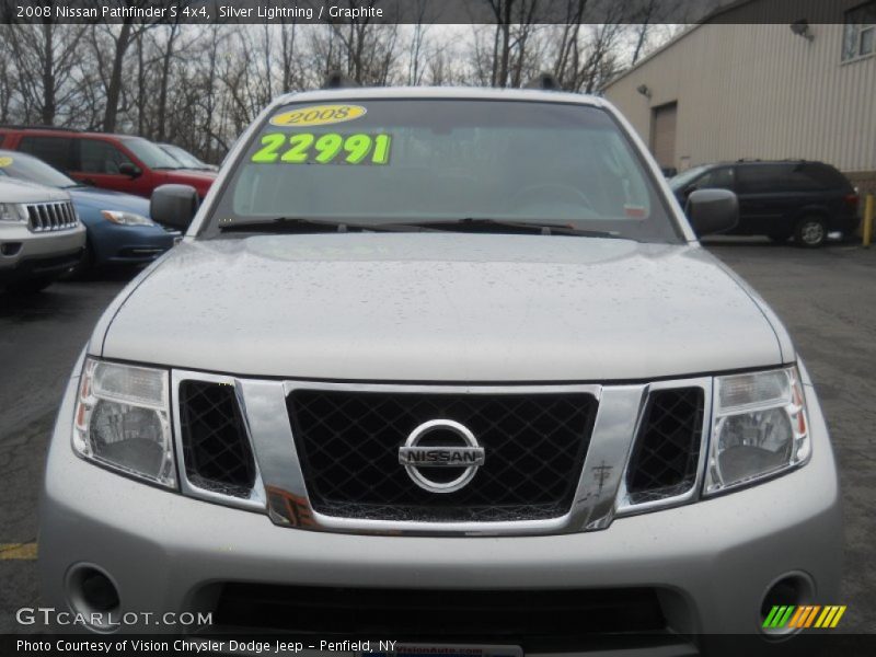 Silver Lightning / Graphite 2008 Nissan Pathfinder S 4x4