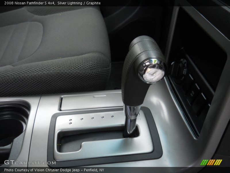 Silver Lightning / Graphite 2008 Nissan Pathfinder S 4x4