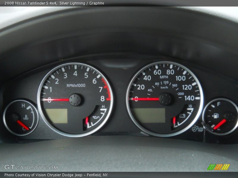 Silver Lightning / Graphite 2008 Nissan Pathfinder S 4x4