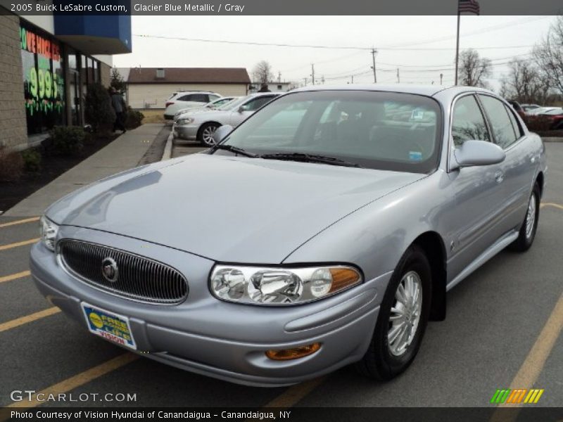 Glacier Blue Metallic / Gray 2005 Buick LeSabre Custom