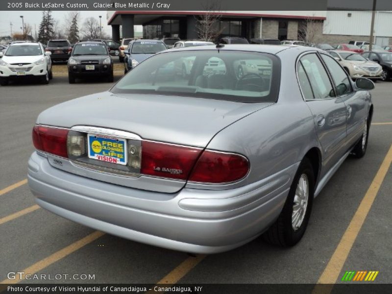 Glacier Blue Metallic / Gray 2005 Buick LeSabre Custom