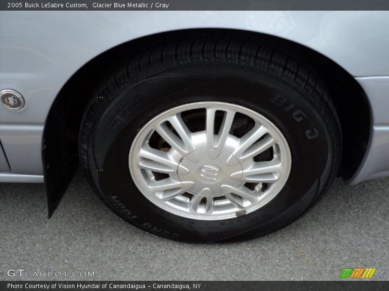 Glacier Blue Metallic / Gray 2005 Buick LeSabre Custom