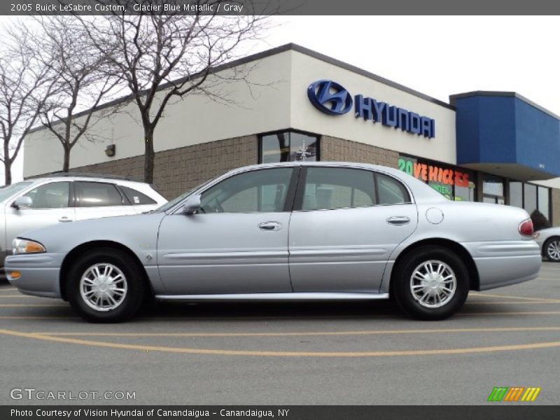 Glacier Blue Metallic / Gray 2005 Buick LeSabre Custom