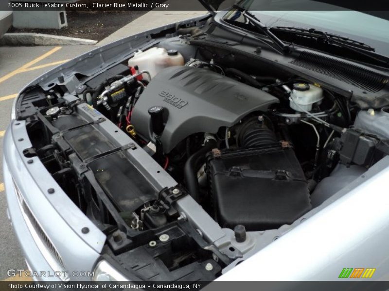 Glacier Blue Metallic / Gray 2005 Buick LeSabre Custom