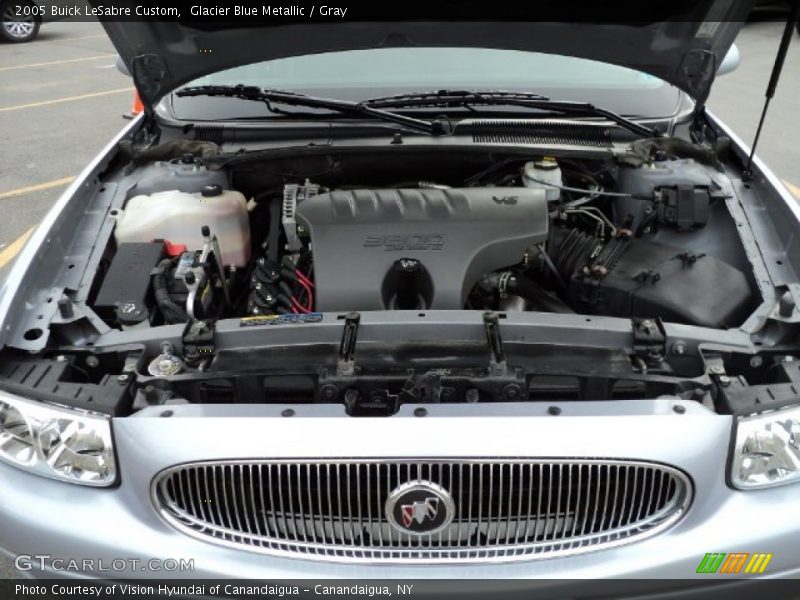 Glacier Blue Metallic / Gray 2005 Buick LeSabre Custom