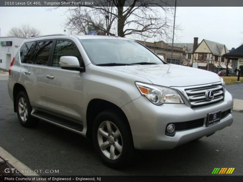 Tungsten Silver Pearl / Black 2010 Lexus GX 460