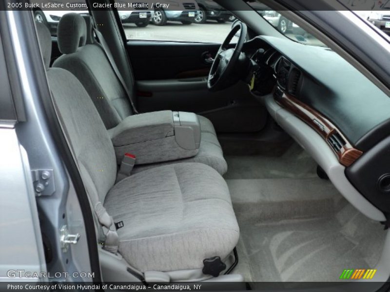 Glacier Blue Metallic / Gray 2005 Buick LeSabre Custom