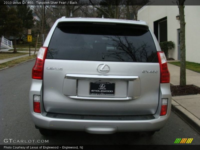 Tungsten Silver Pearl / Black 2010 Lexus GX 460