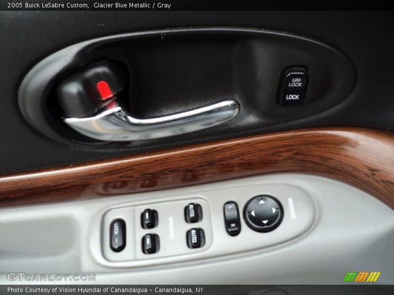 Glacier Blue Metallic / Gray 2005 Buick LeSabre Custom