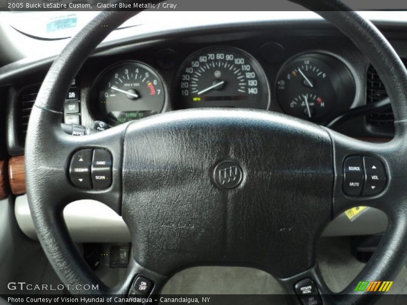 Glacier Blue Metallic / Gray 2005 Buick LeSabre Custom