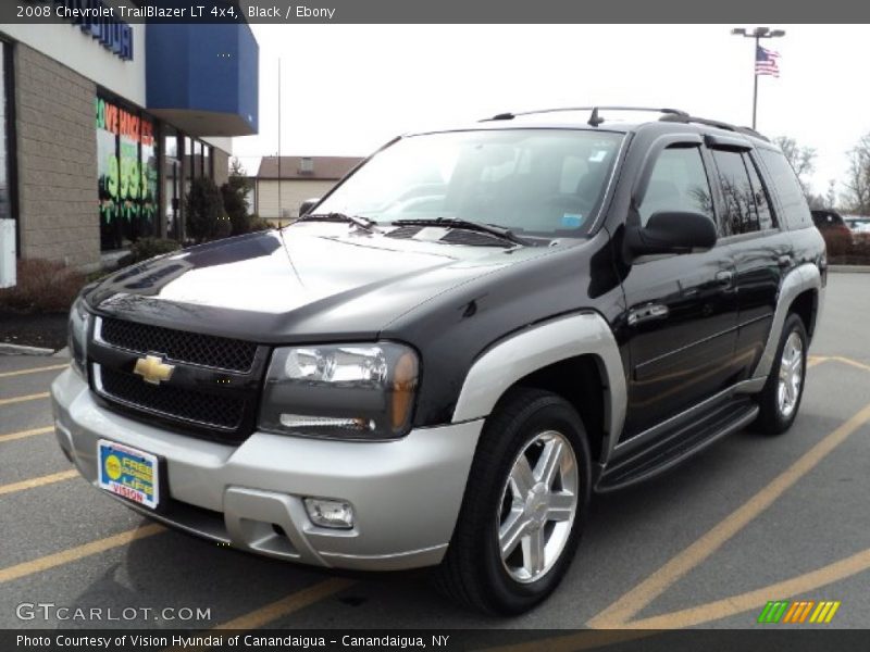 Black / Ebony 2008 Chevrolet TrailBlazer LT 4x4