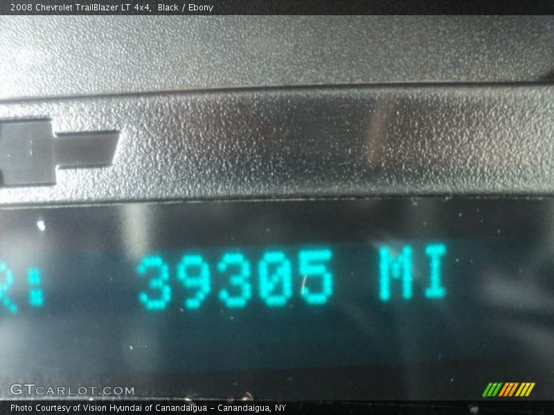 Black / Ebony 2008 Chevrolet TrailBlazer LT 4x4
