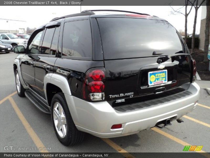 Black / Ebony 2008 Chevrolet TrailBlazer LT 4x4