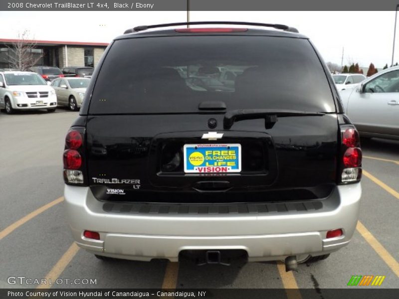 Black / Ebony 2008 Chevrolet TrailBlazer LT 4x4