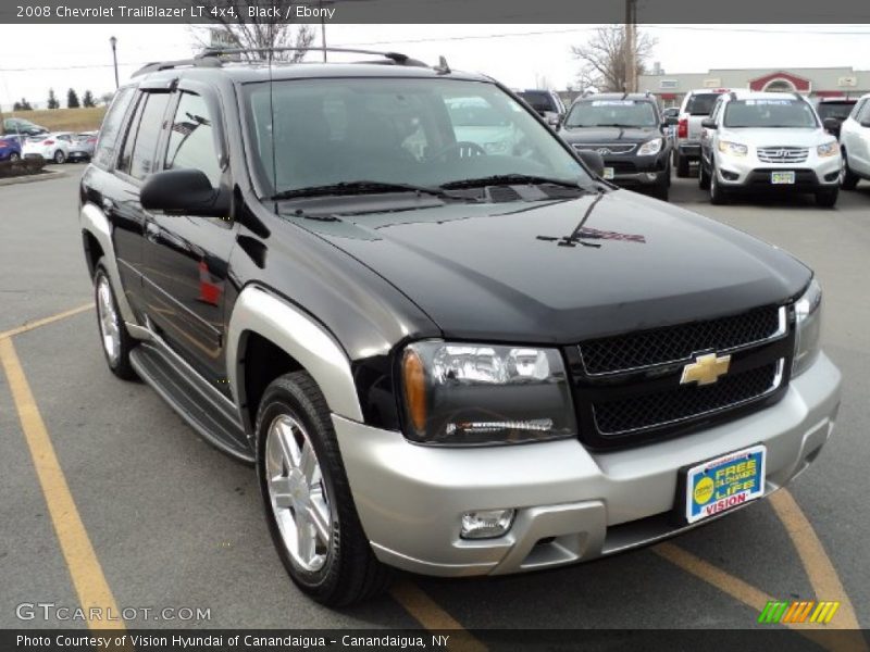 Black / Ebony 2008 Chevrolet TrailBlazer LT 4x4