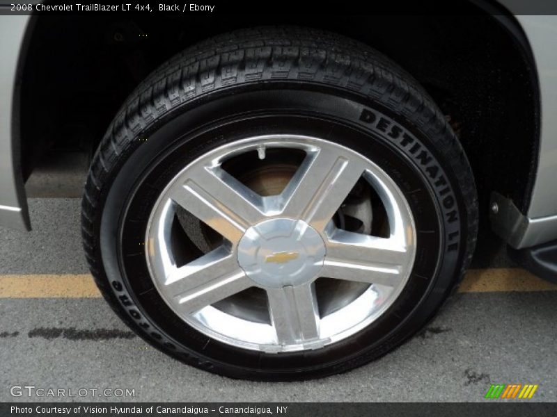 Black / Ebony 2008 Chevrolet TrailBlazer LT 4x4