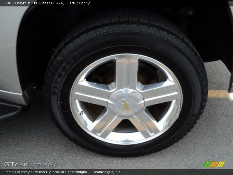 Black / Ebony 2008 Chevrolet TrailBlazer LT 4x4