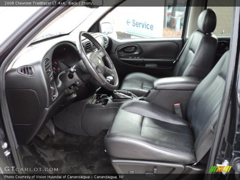 Black / Ebony 2008 Chevrolet TrailBlazer LT 4x4
