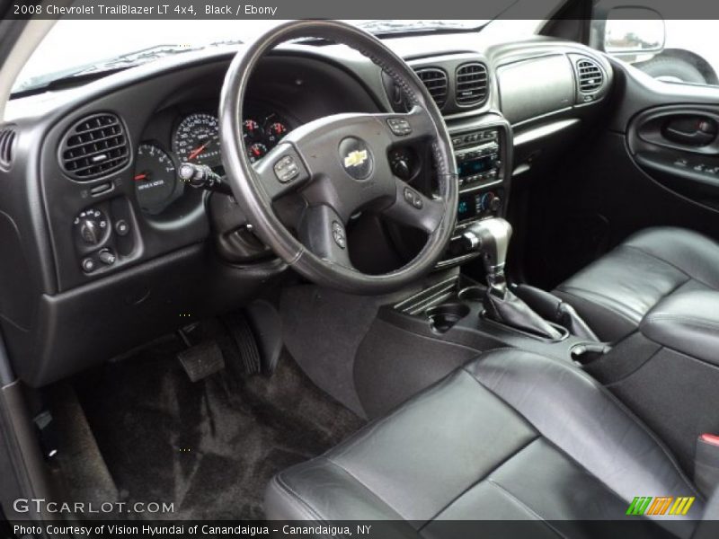 Black / Ebony 2008 Chevrolet TrailBlazer LT 4x4