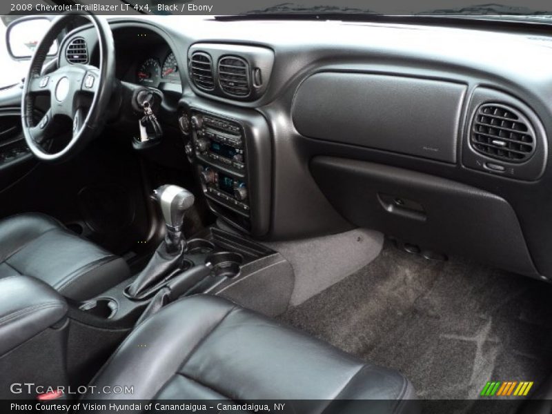 Black / Ebony 2008 Chevrolet TrailBlazer LT 4x4