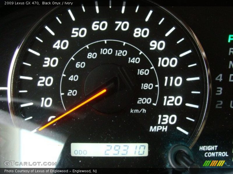 Black Onyx / Ivory 2009 Lexus GX 470