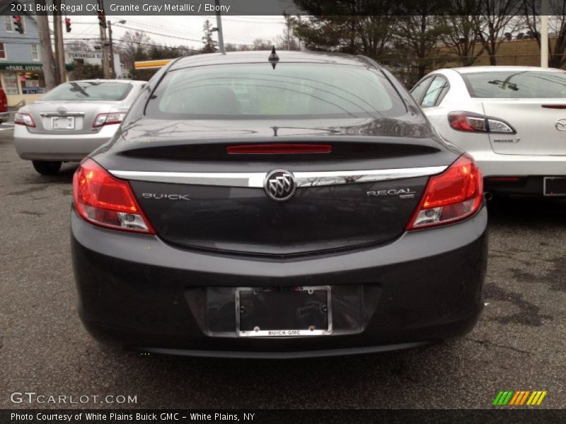 Granite Gray Metallic / Ebony 2011 Buick Regal CXL