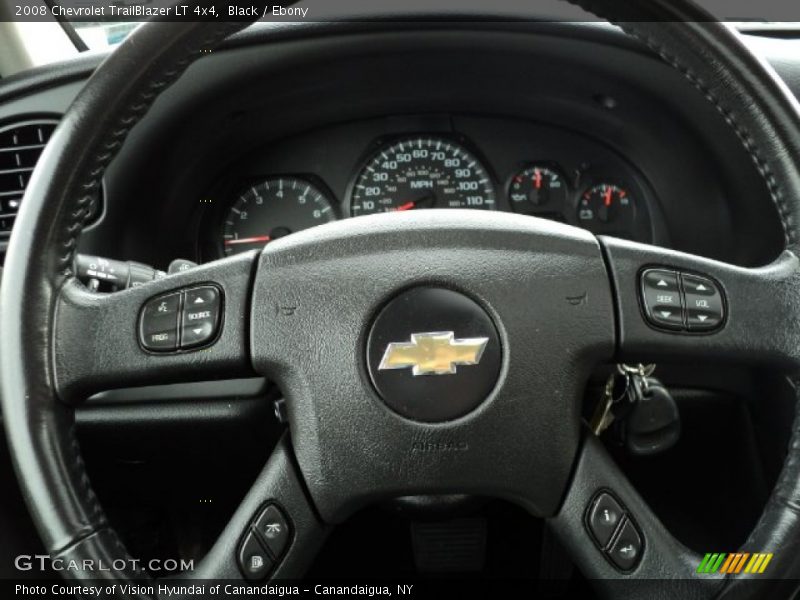 Black / Ebony 2008 Chevrolet TrailBlazer LT 4x4