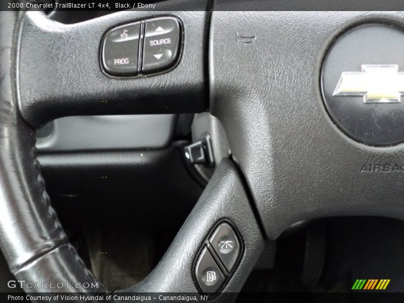 Black / Ebony 2008 Chevrolet TrailBlazer LT 4x4