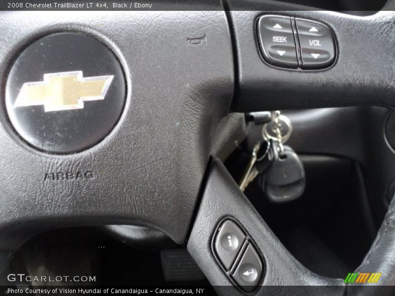 Black / Ebony 2008 Chevrolet TrailBlazer LT 4x4