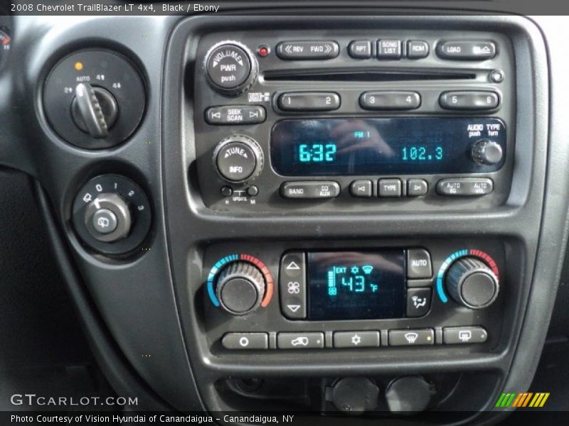 Black / Ebony 2008 Chevrolet TrailBlazer LT 4x4
