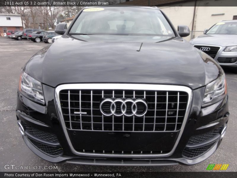 Brilliant Black / Cinnamon Brown 2011 Audi Q5 3.2 quattro