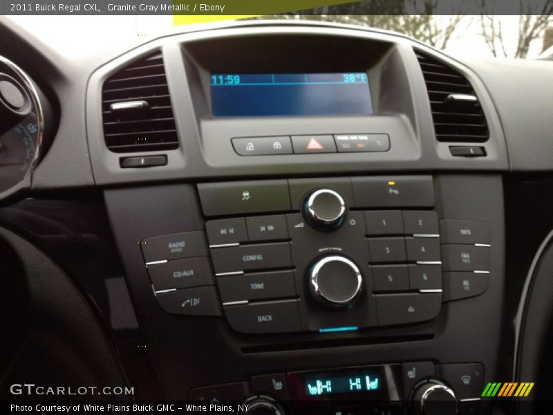 Granite Gray Metallic / Ebony 2011 Buick Regal CXL