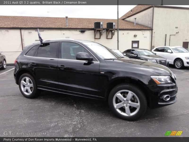 Brilliant Black / Cinnamon Brown 2011 Audi Q5 3.2 quattro