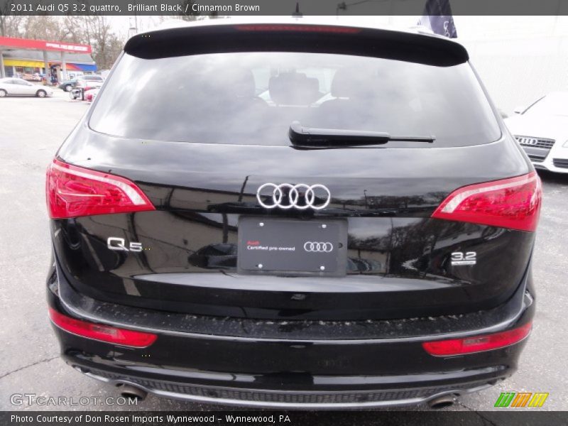 Brilliant Black / Cinnamon Brown 2011 Audi Q5 3.2 quattro