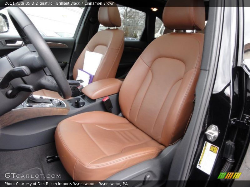 Brilliant Black / Cinnamon Brown 2011 Audi Q5 3.2 quattro