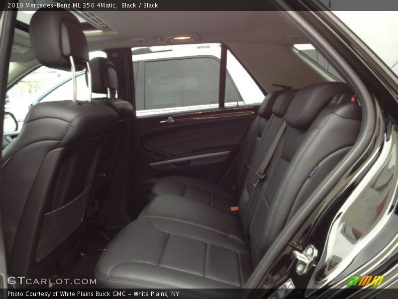 Black / Black 2010 Mercedes-Benz ML 350 4Matic