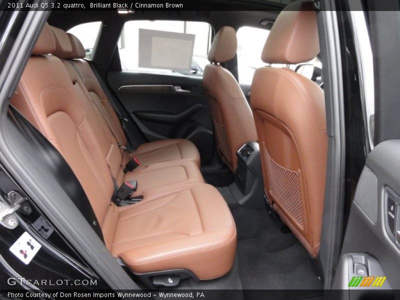 Brilliant Black / Cinnamon Brown 2011 Audi Q5 3.2 quattro