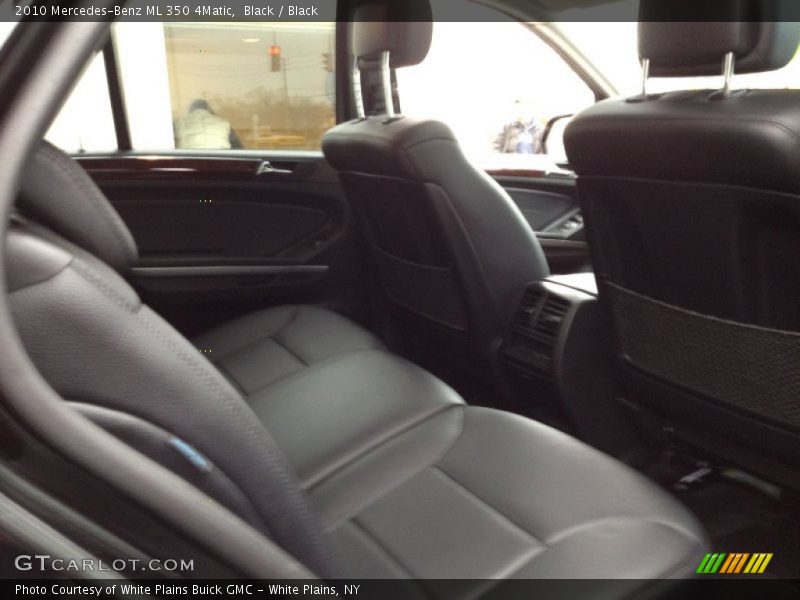 Black / Black 2010 Mercedes-Benz ML 350 4Matic