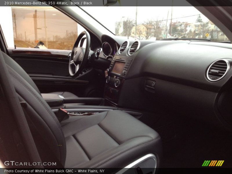 Black / Black 2010 Mercedes-Benz ML 350 4Matic