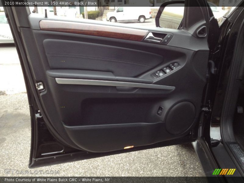 Black / Black 2010 Mercedes-Benz ML 350 4Matic